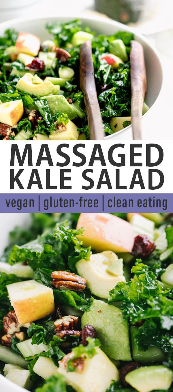 Massaged Kale Salad with Apple Healthy Seasonal Recipes