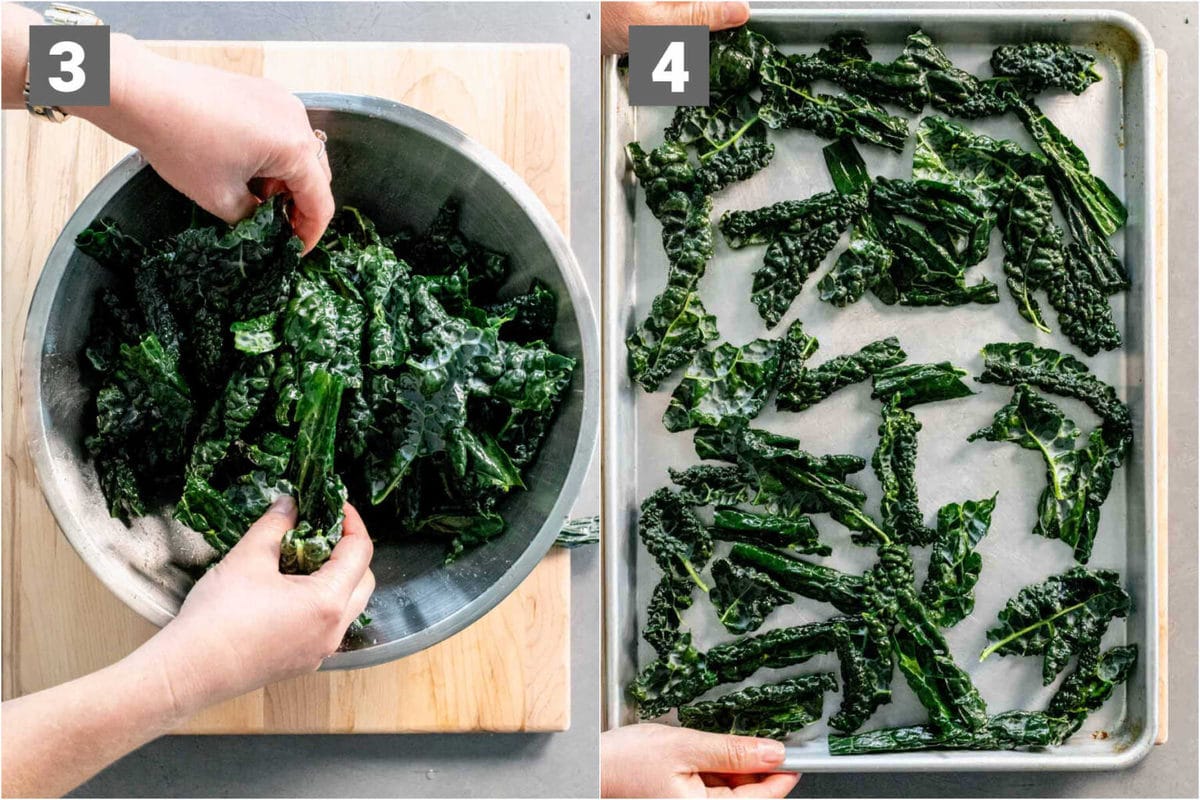 Crispy Lacinato Kale Chips Healthy Seasonal Recipes