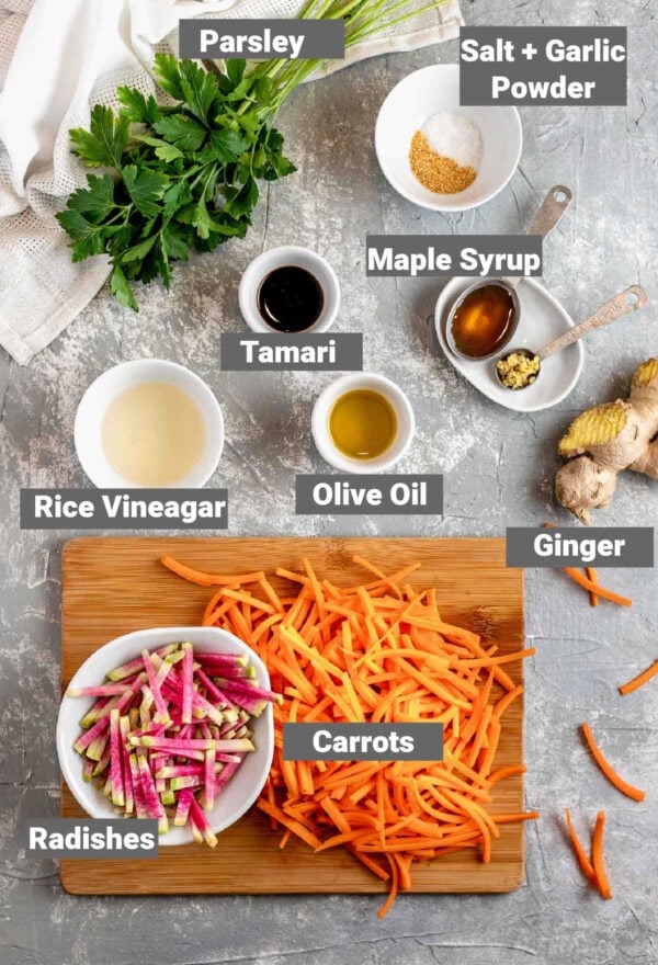 Radish Salad With Carrots - Healthy Seasonal Recipes
