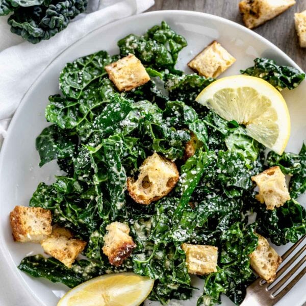 Lacinato Kale Caesar Salad Healthy Seasonal Recipes