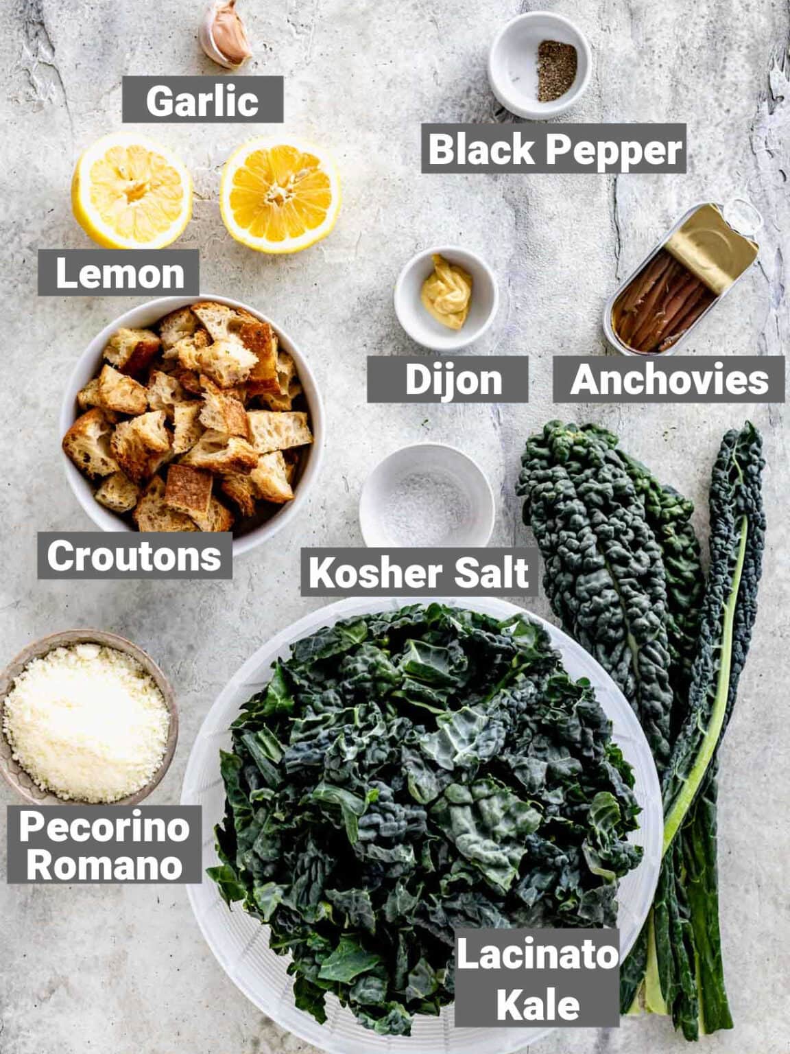 Lacinato Kale Caesar Salad Healthy Seasonal Recipes
