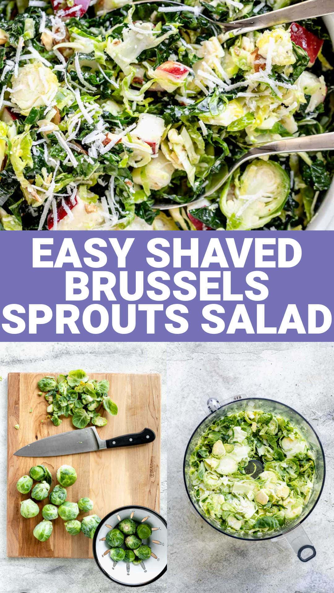Shaved Brussels Sprouts Salad