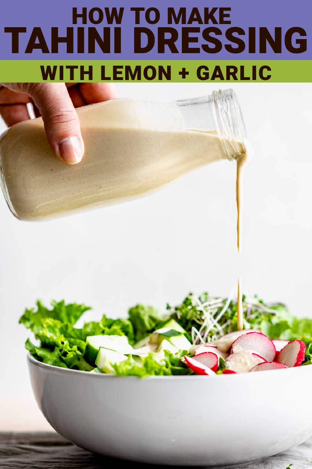 Easy Lemon Tahini Salad Dressing Healthy Seasonal Recipes