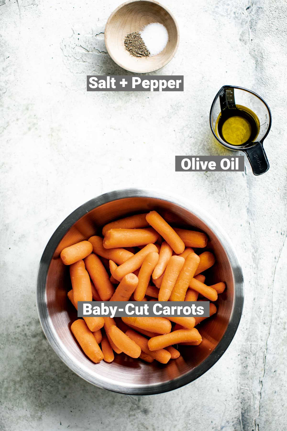 baby carrots ingredients with labels