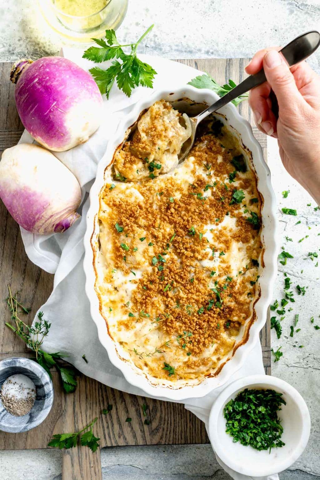 Turnip Casserole All American Holiday