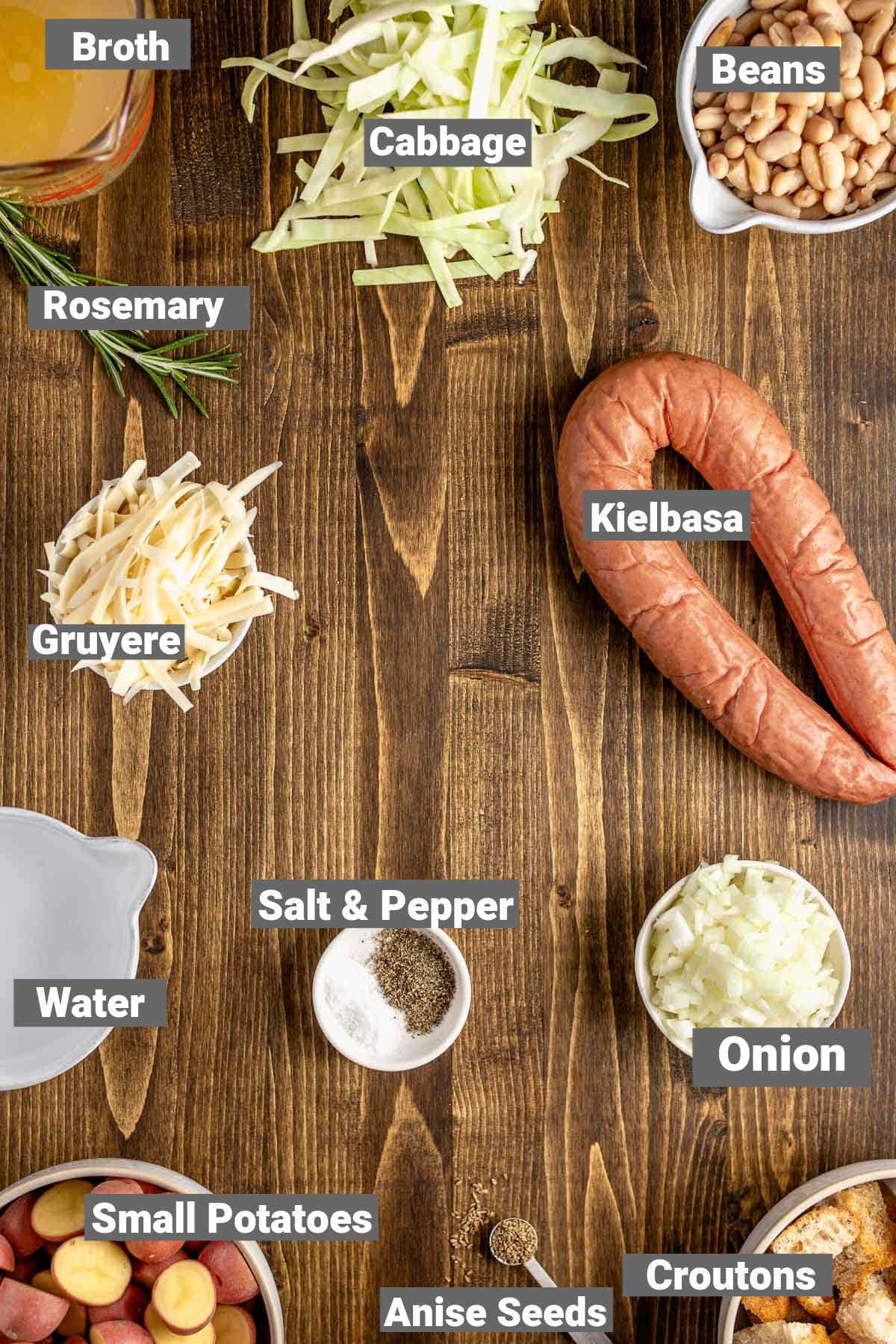 the ingredients for this recipe with text overlay
