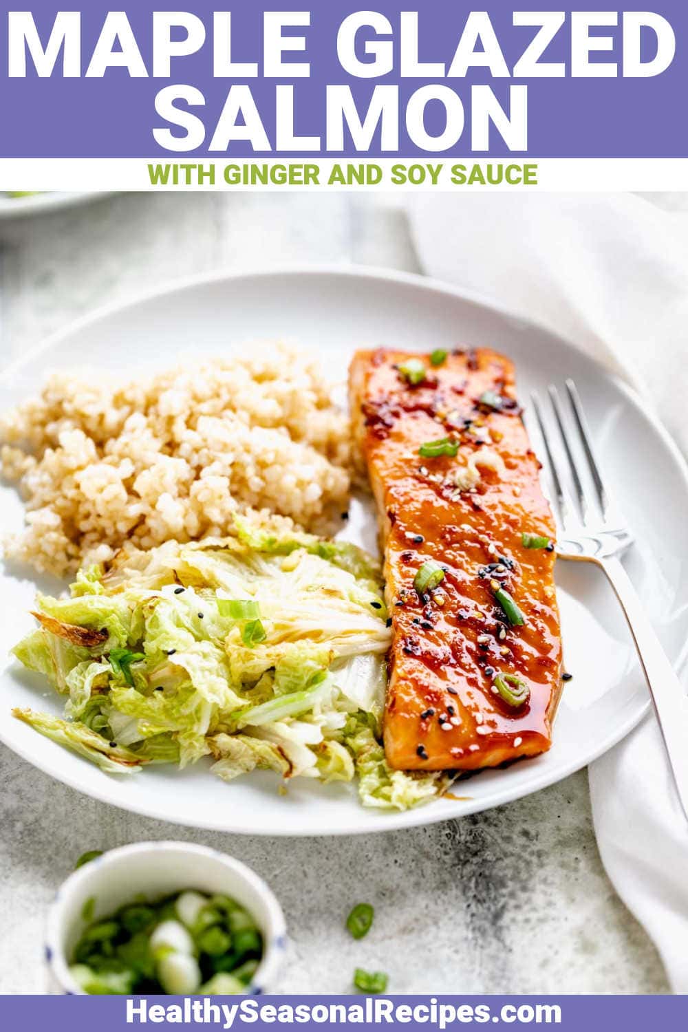 Maple Glazed Salmon