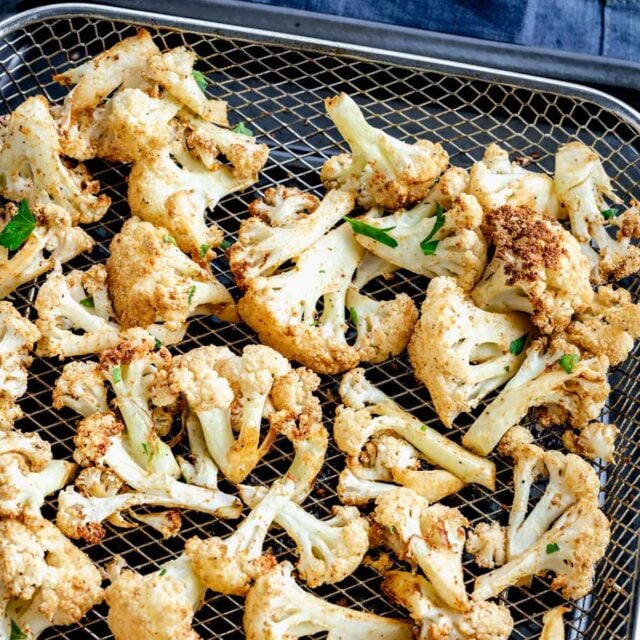 Simple Air Fryer Cauliflower