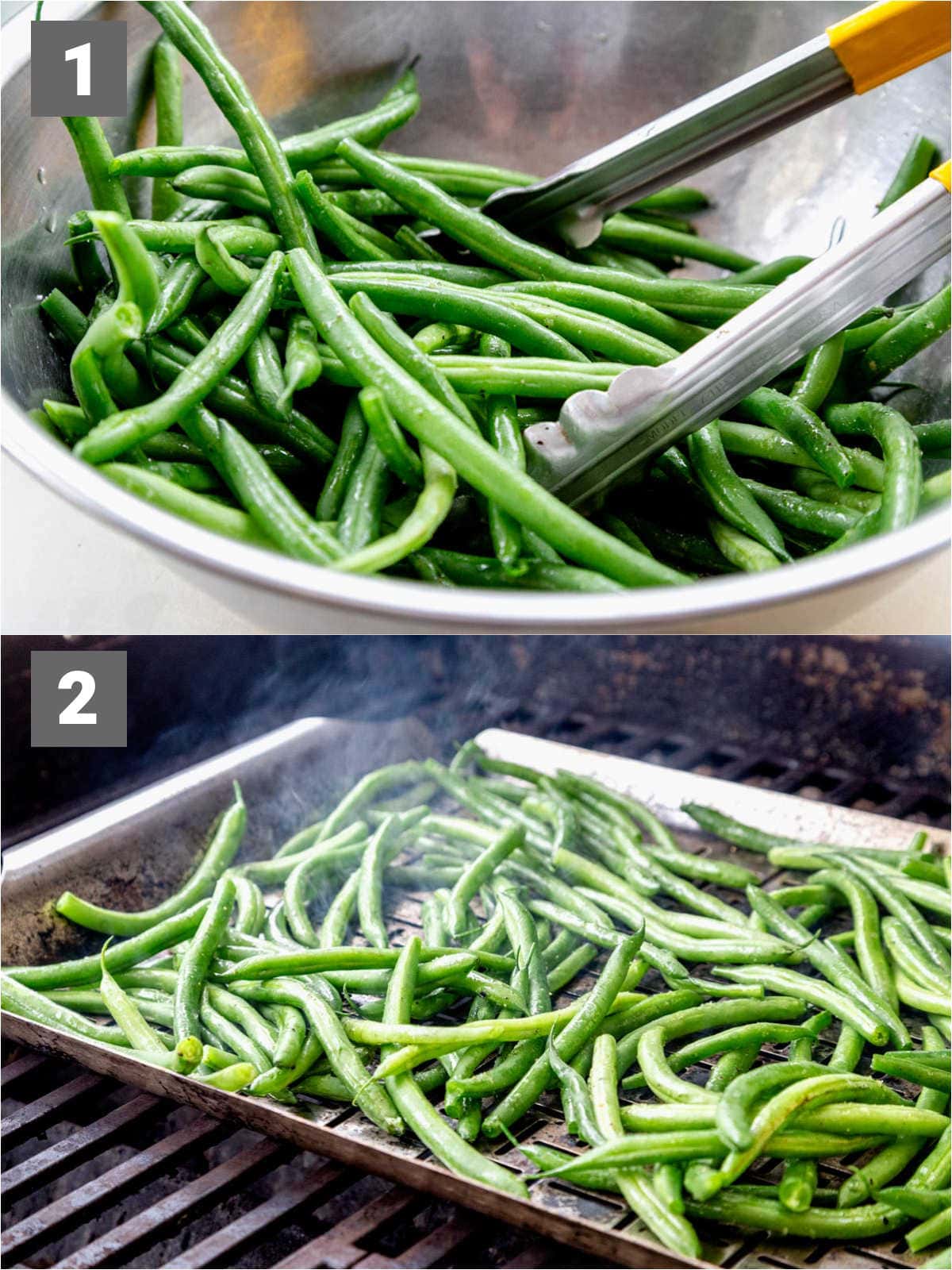grilling green beans