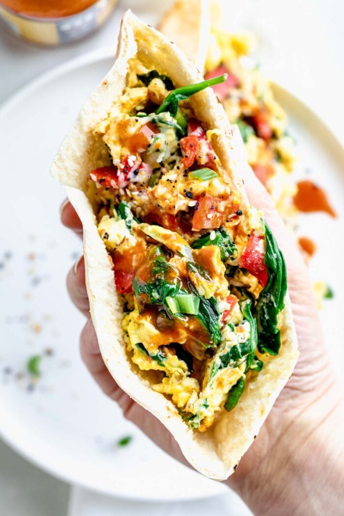 Breakfast Pitas Healthy Seasonal Recipes