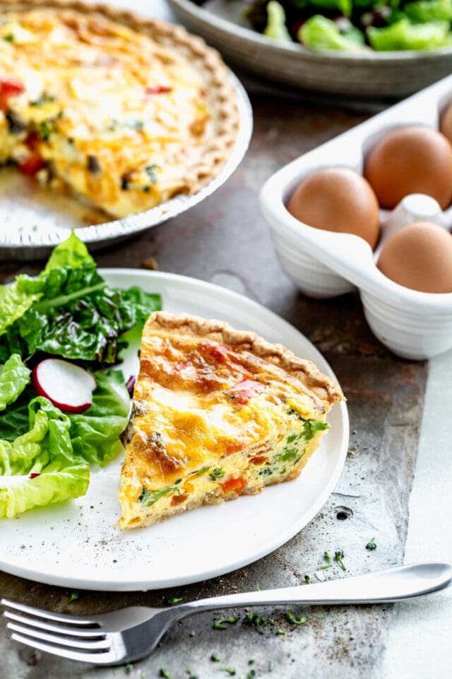 Easy Veggie Quiche Healthy Seasonal Recipes