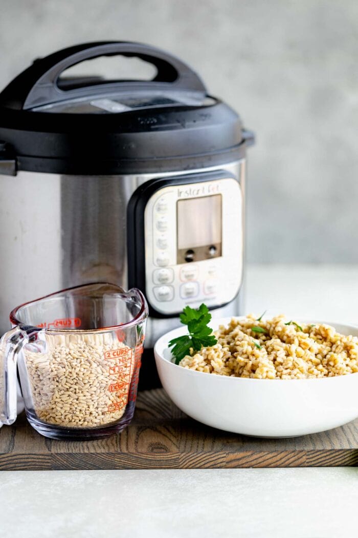 Instant Pot Barley Healthy Seasonal Recipes