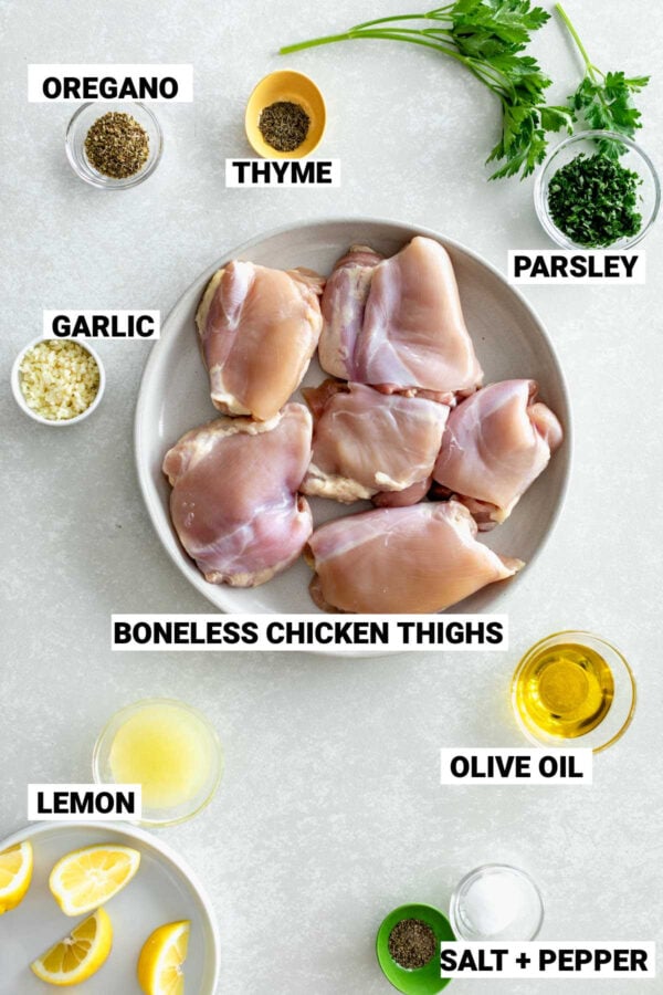 Greek Grilled Boneless Chicken Thighs Healthy Seasonal Recipes