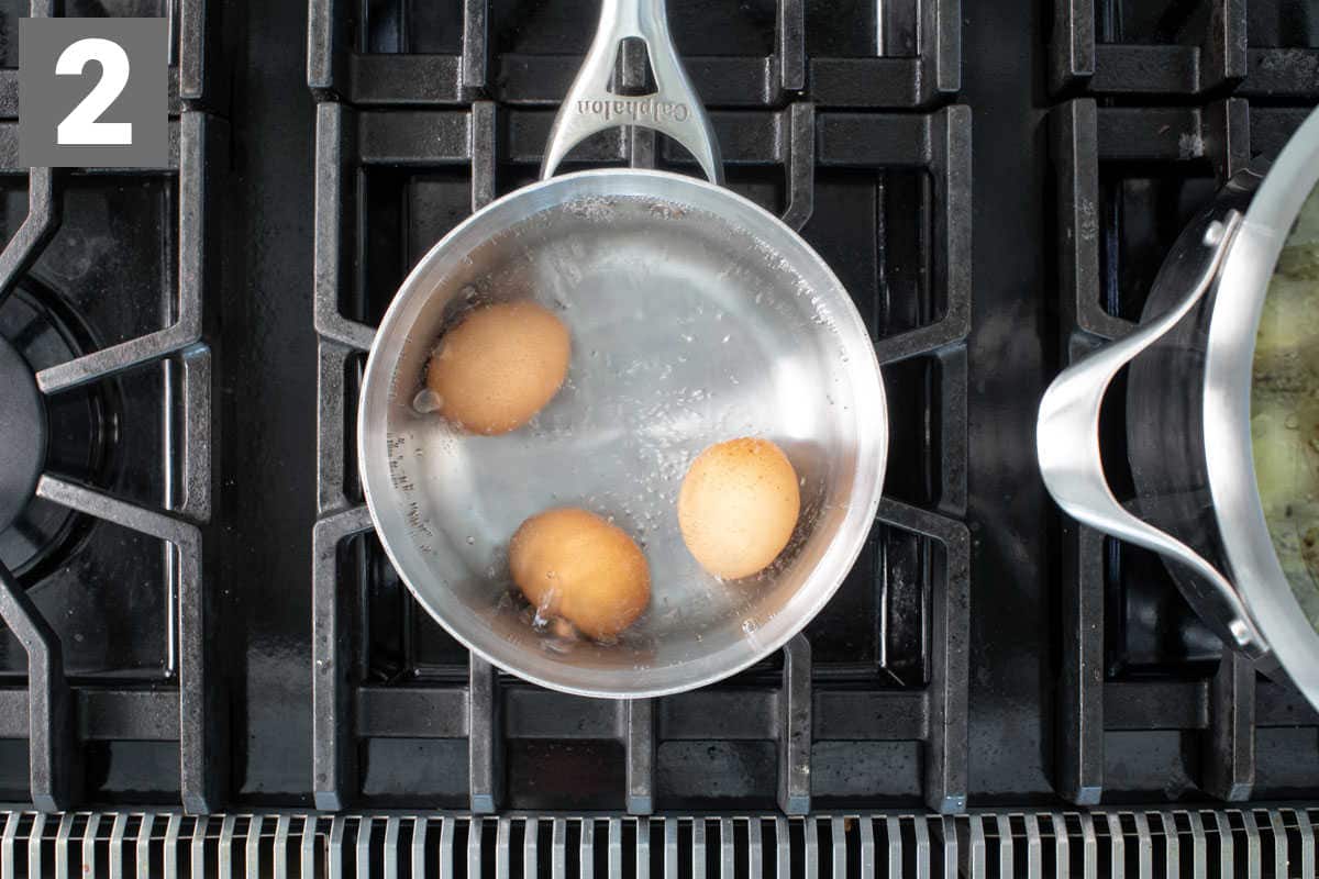 cocinar huevos