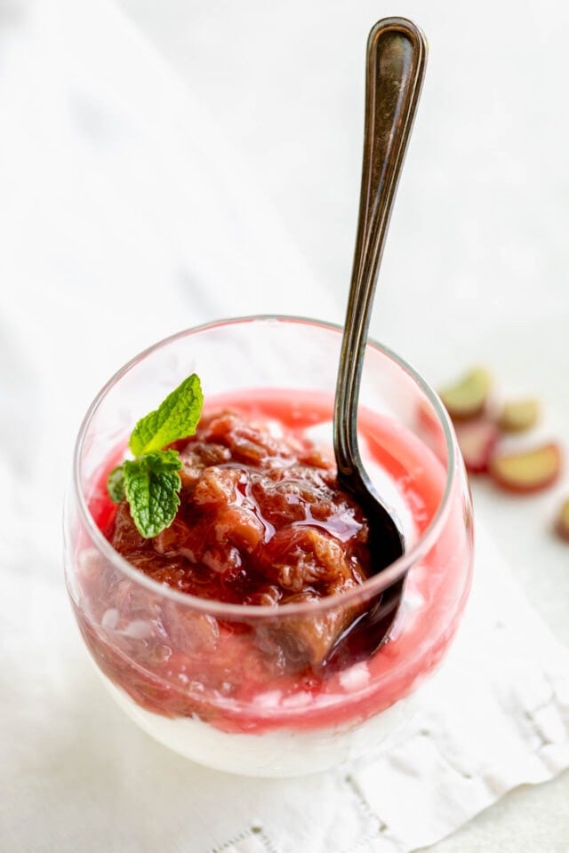 Rhubarb Compote Healthy Seasonal Recipes