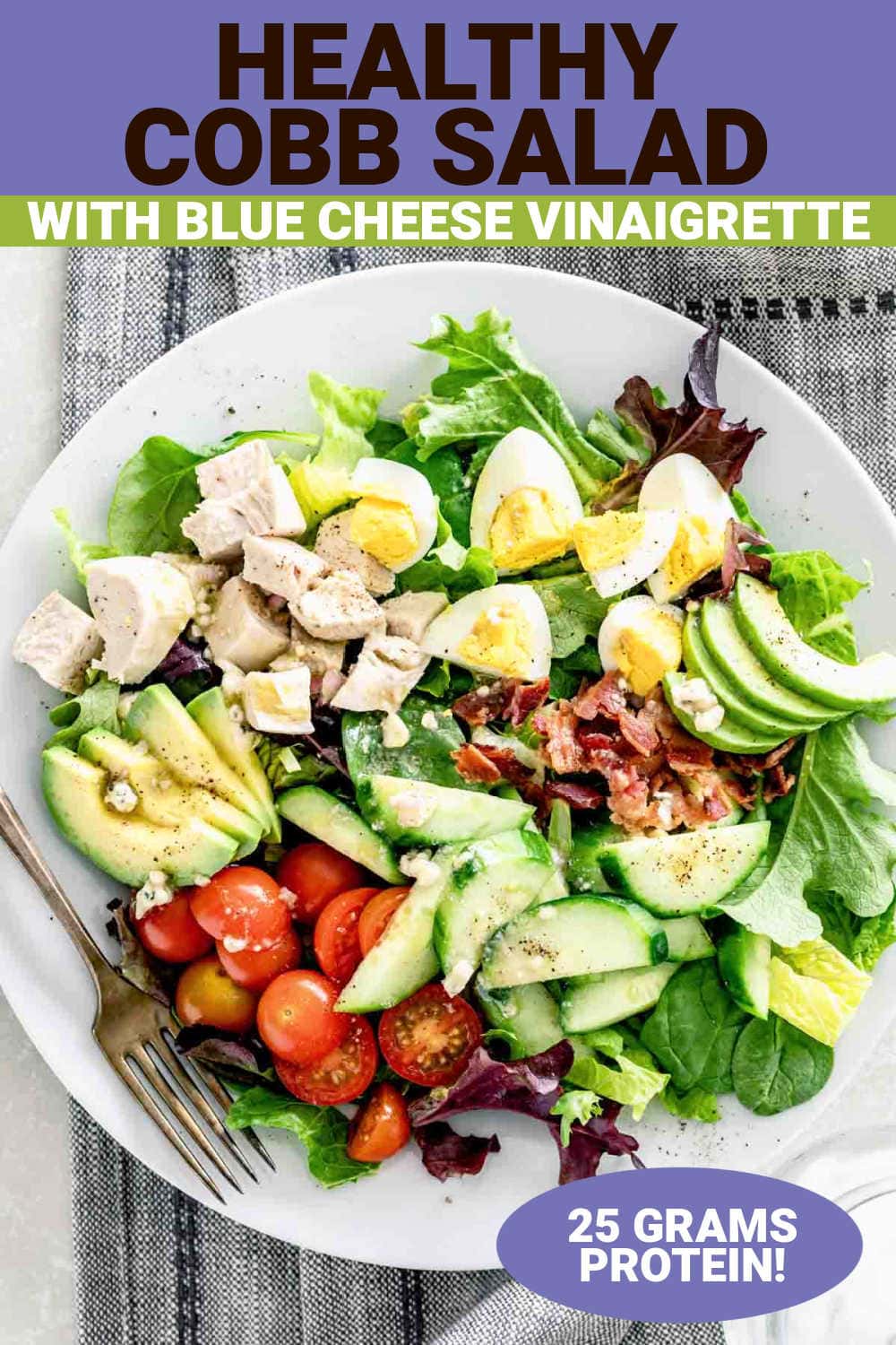 Healthy Cobb Salad Healthy Seasonal Recipes