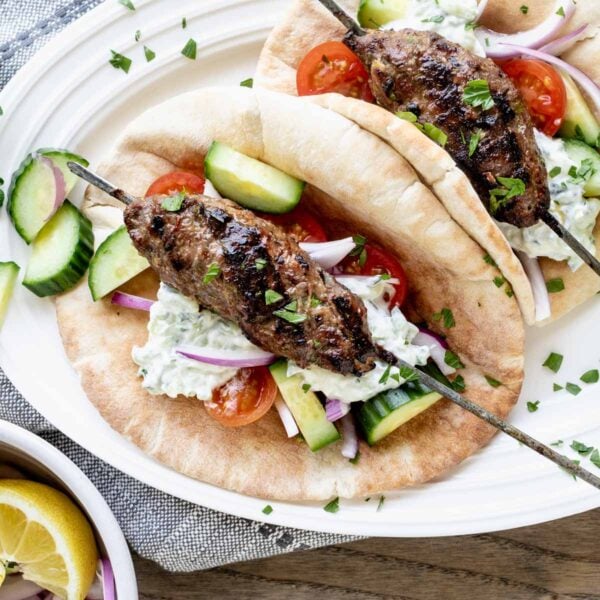 Grilled Ground Turkey Kofta Kebabs Healthy Seasonal Recipes