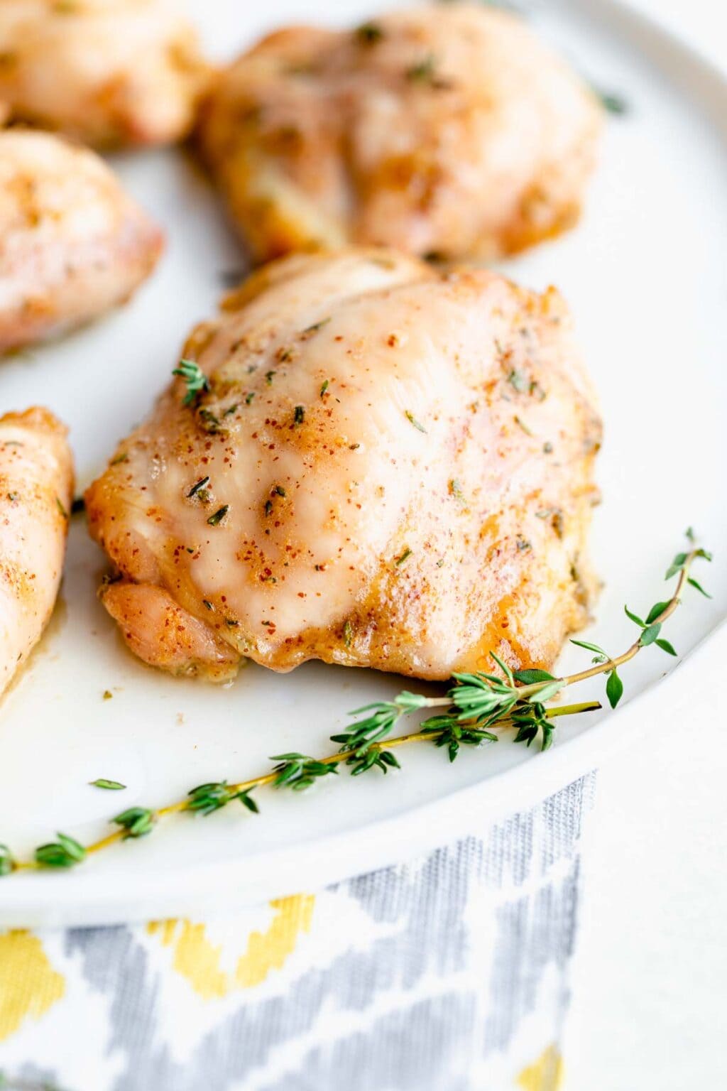 5Ingredient Honey Mustard Chicken Thighs Healthy Seasonal Recipes