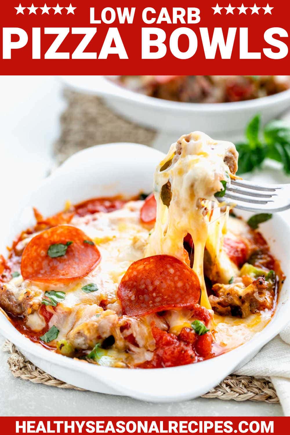 Easy Pizza Bowl Recipe Healthy Seasonal Recipes