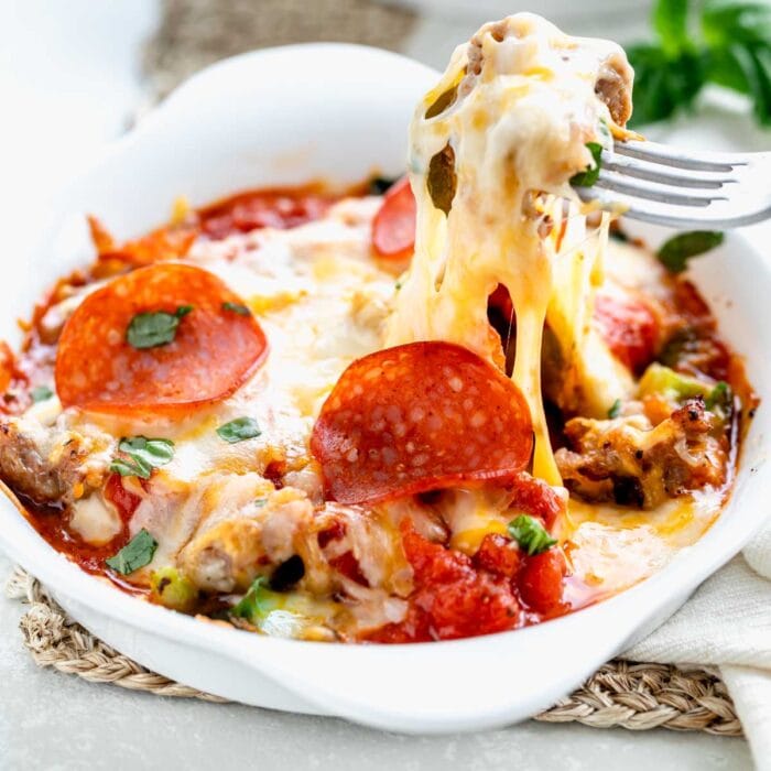 Easy Pizza Bowl Recipe Healthy Seasonal Recipes