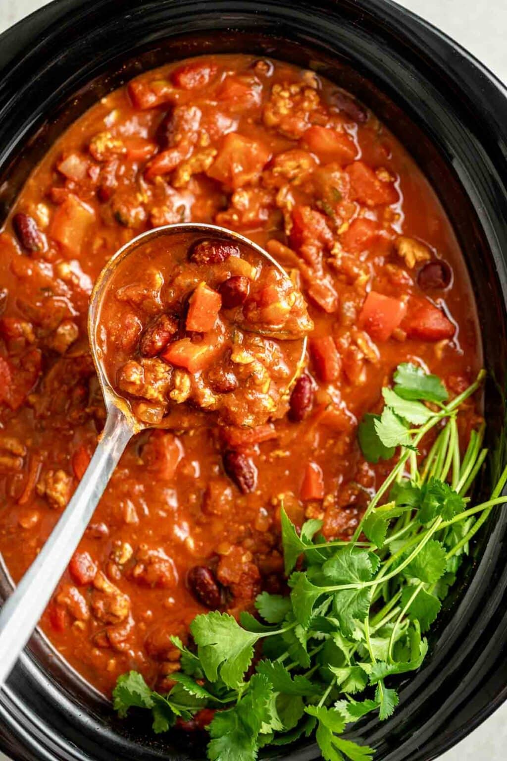 Crockpot Ground Turkey Chili Healthy Seasonal Recipes