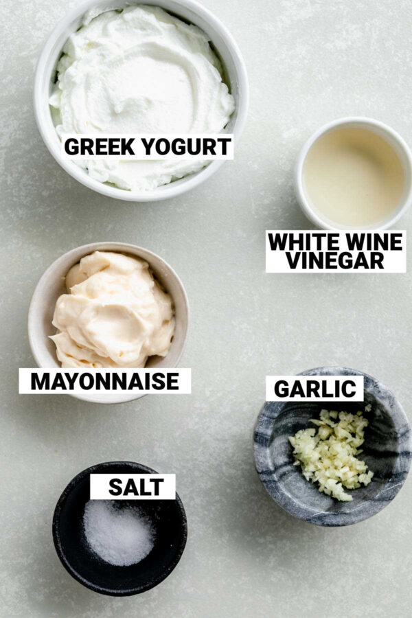 Garlic Greek Yogurt Aioli Sauce Healthy Seasonal Recipes