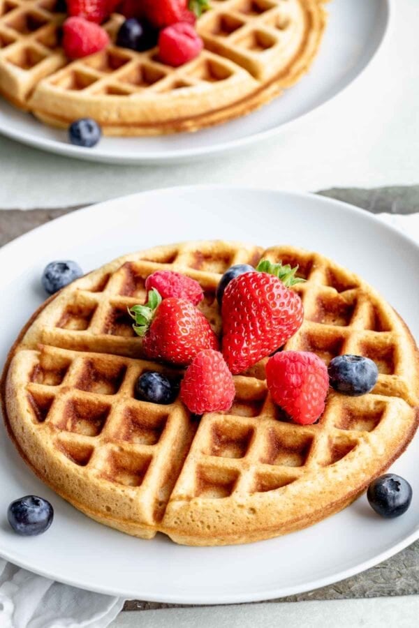 Whole Wheat Yeast Waffles Healthy Seasonal Recipes