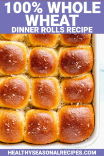 close up shot of browned whole wheat dinner rolls