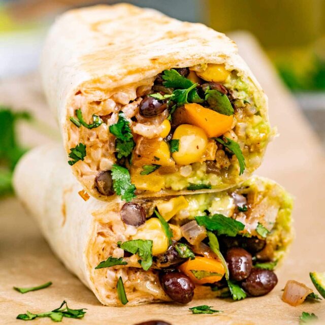 Veggie Burritos Healthy Seasonal Recipes