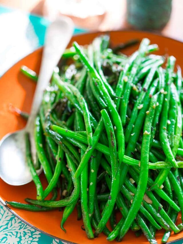 Simple Skillet Green Beans Healthy Seasonal Recipes