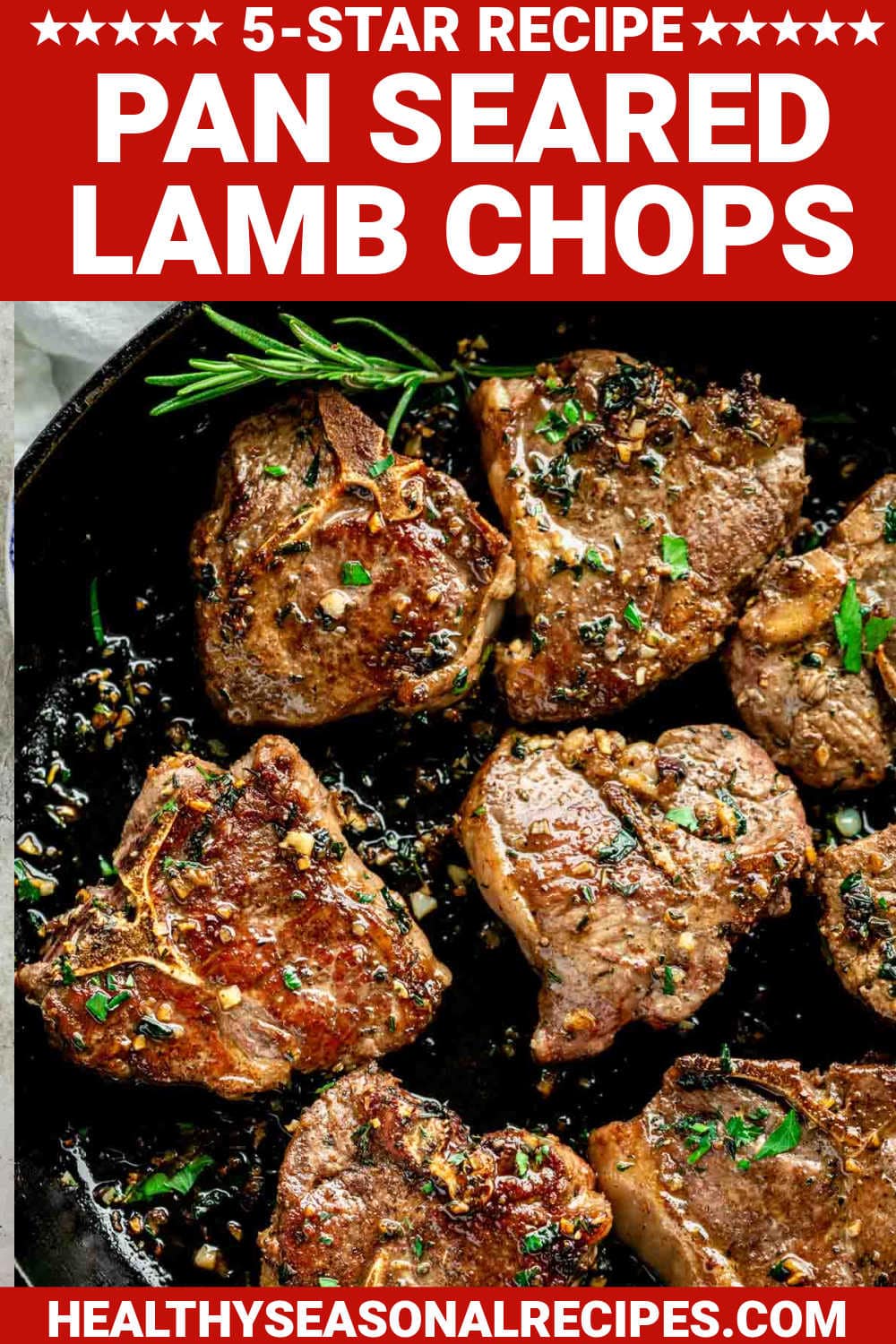 Pan Seared Lamb Loin Chops Healthy Seasonal Recipes