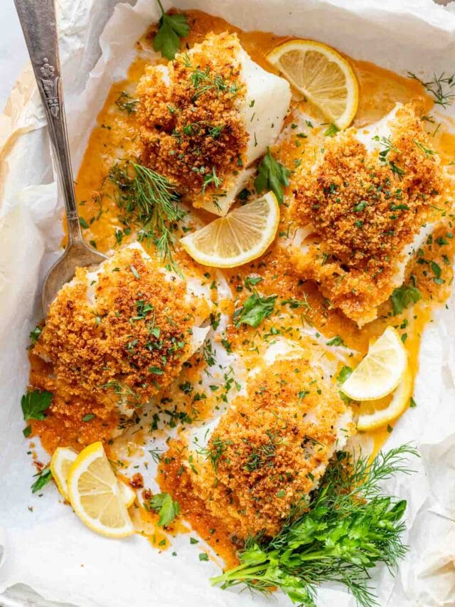 Homemade Panko Crusted Cod Fish Healthy Seasonal Recipes