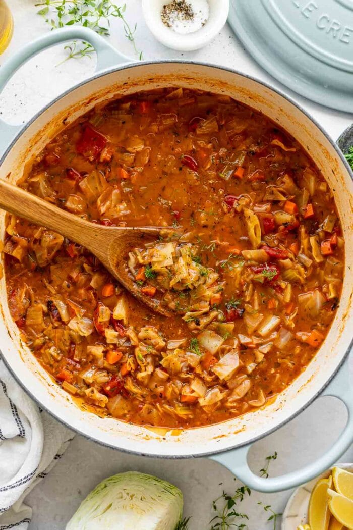 Cabbage Soup Low Calorie - Healthy Seasonal Recipes