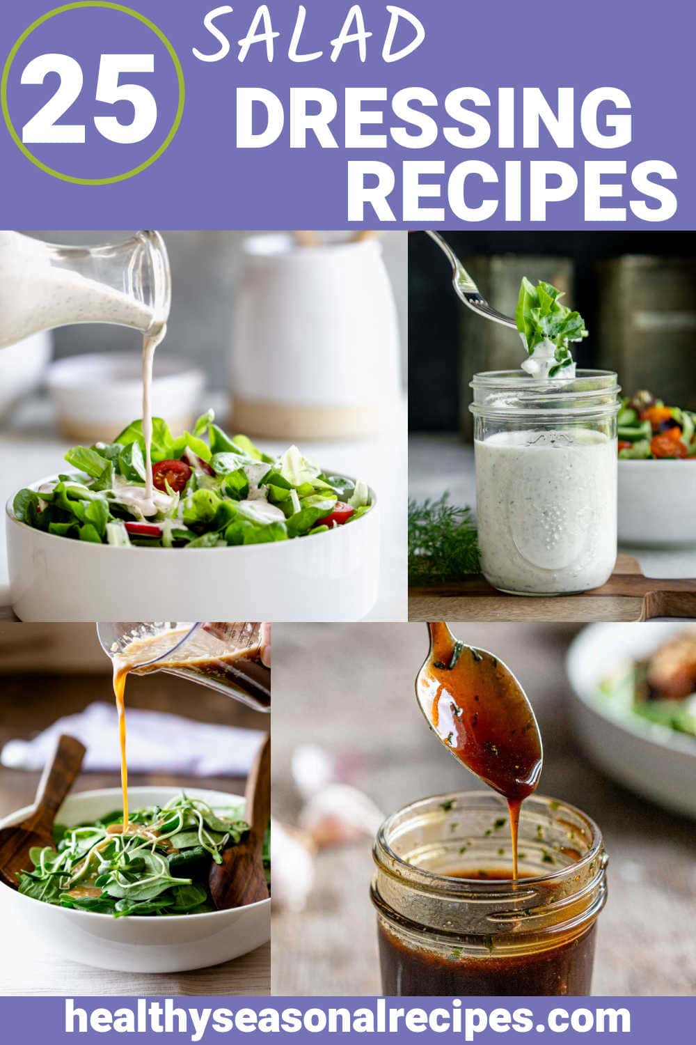 25 Homemade Salad Dressing Recipes Healthy Seasonal Recipes