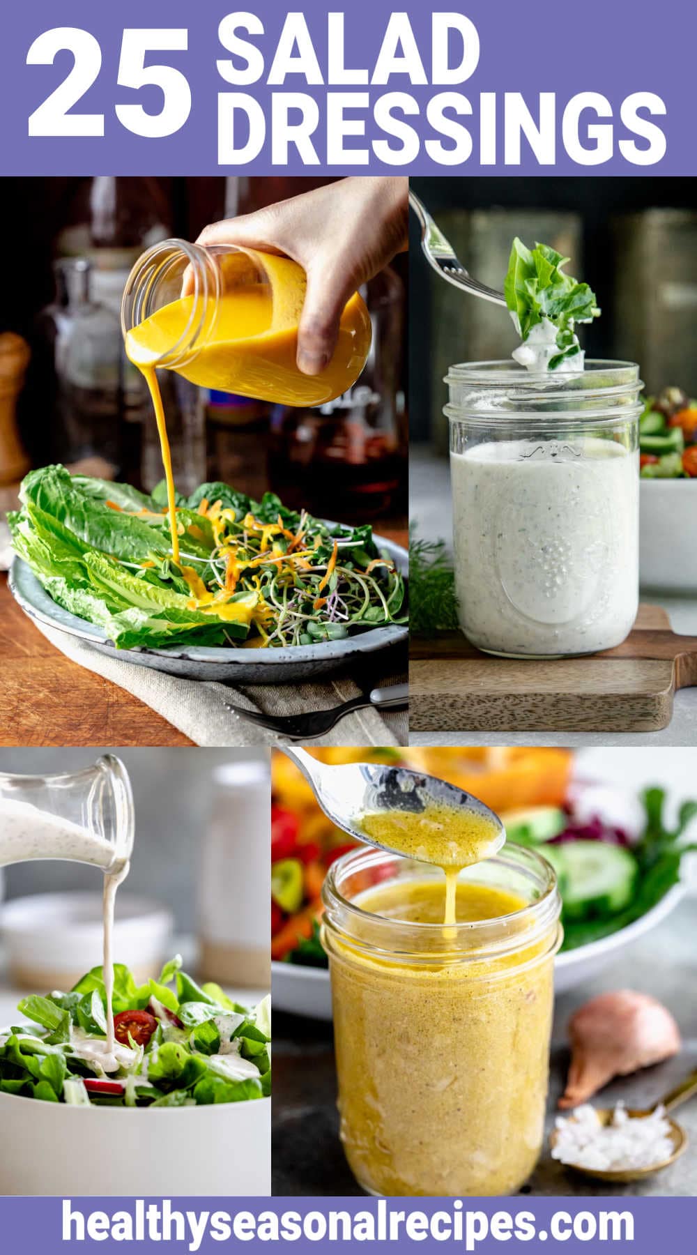 25 Homemade Salad Dressing Recipes Healthy Seasonal Recipes
