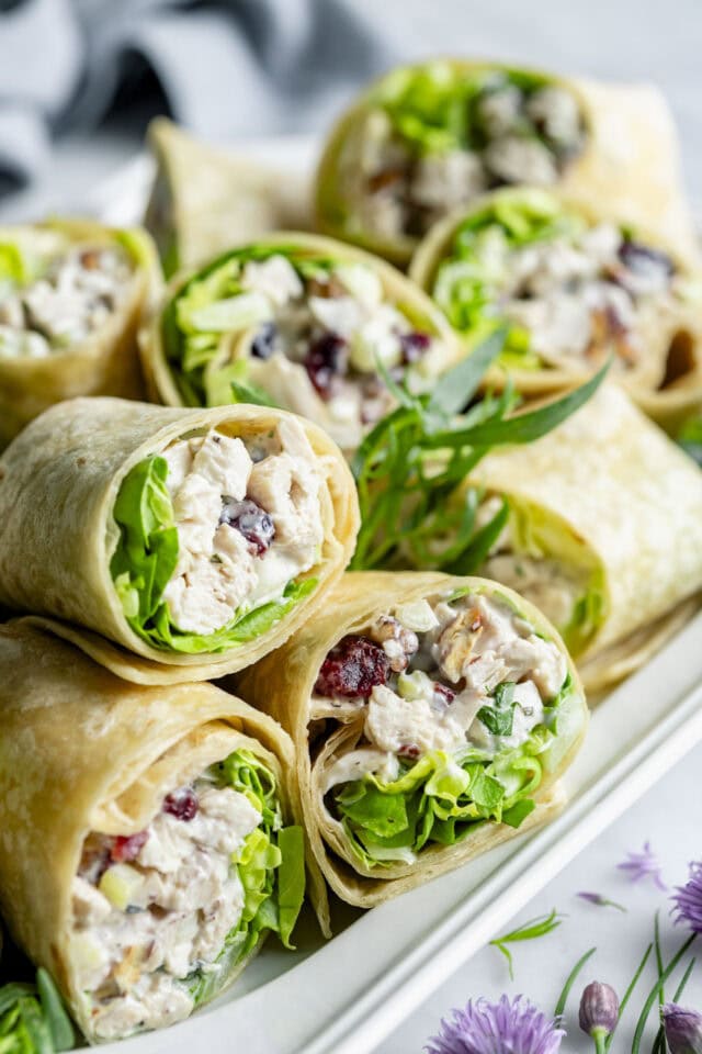Healthy Chicken Salad Wraps Healthy Seasonal Recipes